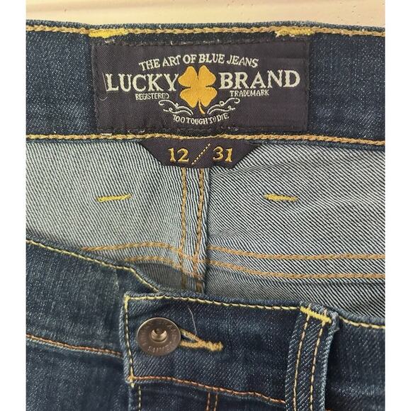 Lucky Brand Charlie Baby Boot Jeans Size 12 - Picture 5 of 5